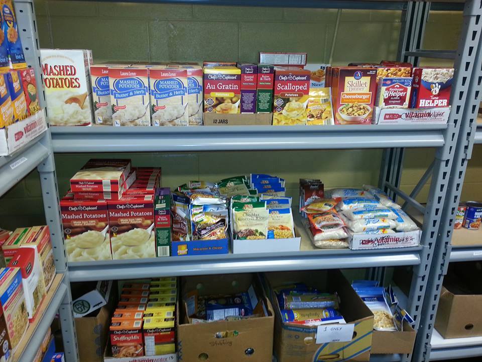 Food Pantry Shelves