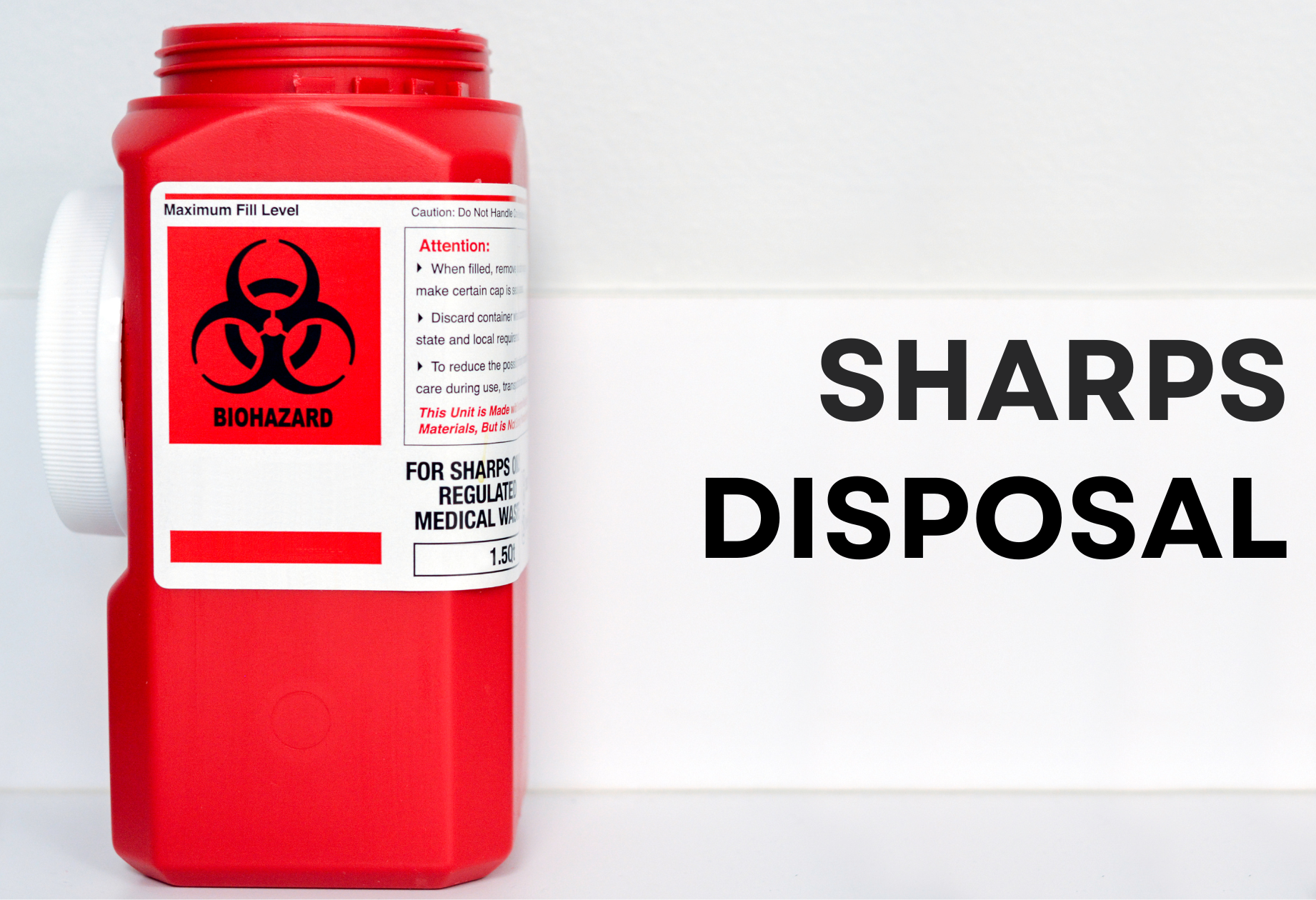 sharps disposal