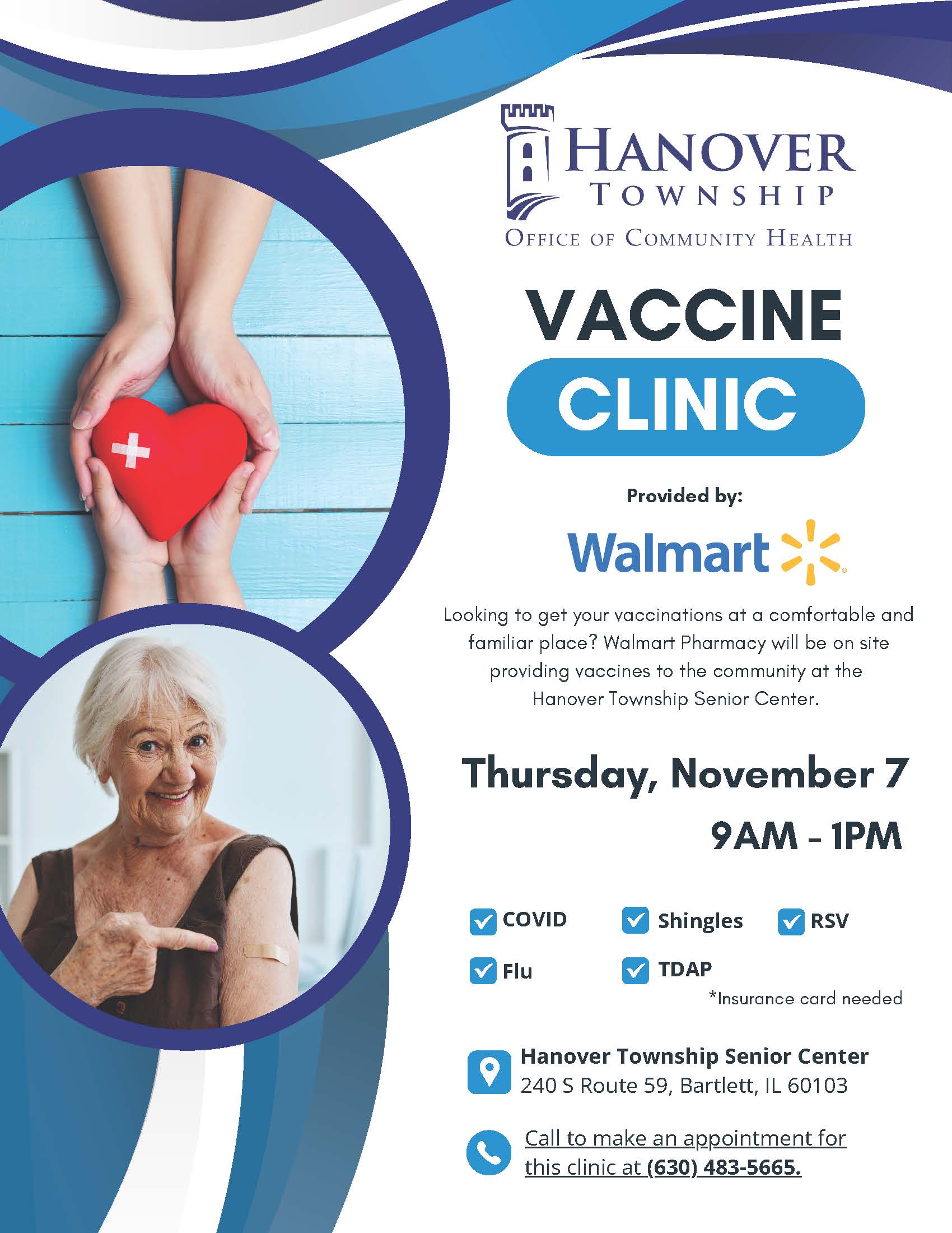 Walmart Vaccine Clinic 11.7